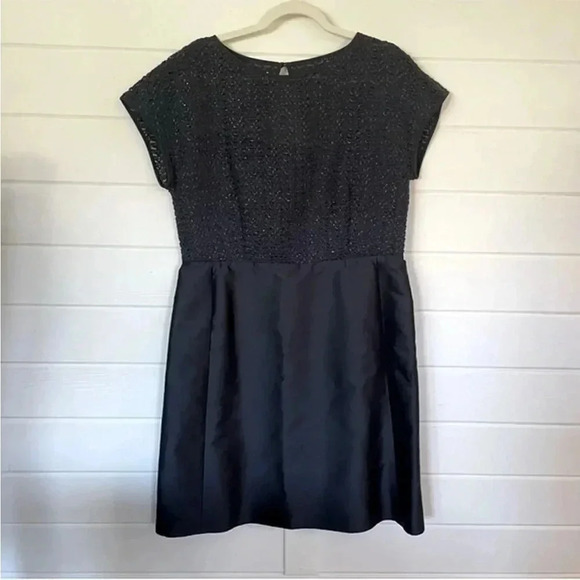 NWT Lafayette New York 148 Short Sleeve Silk Blend Formal Dress in
Ink Blue 14 - Picture 1 of 10